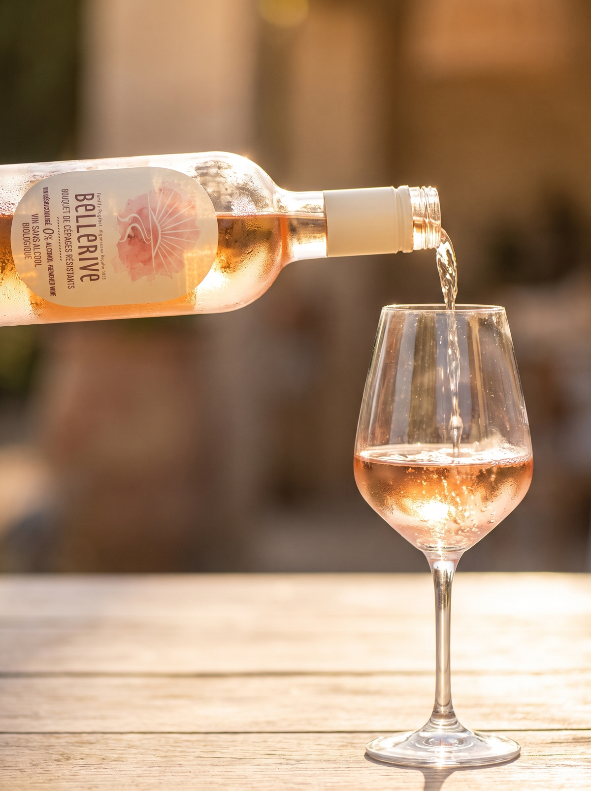 Bellerive Bio-Organic Rosé Alcohol Free Rosé Wine 0.0% 750ml Bellerive