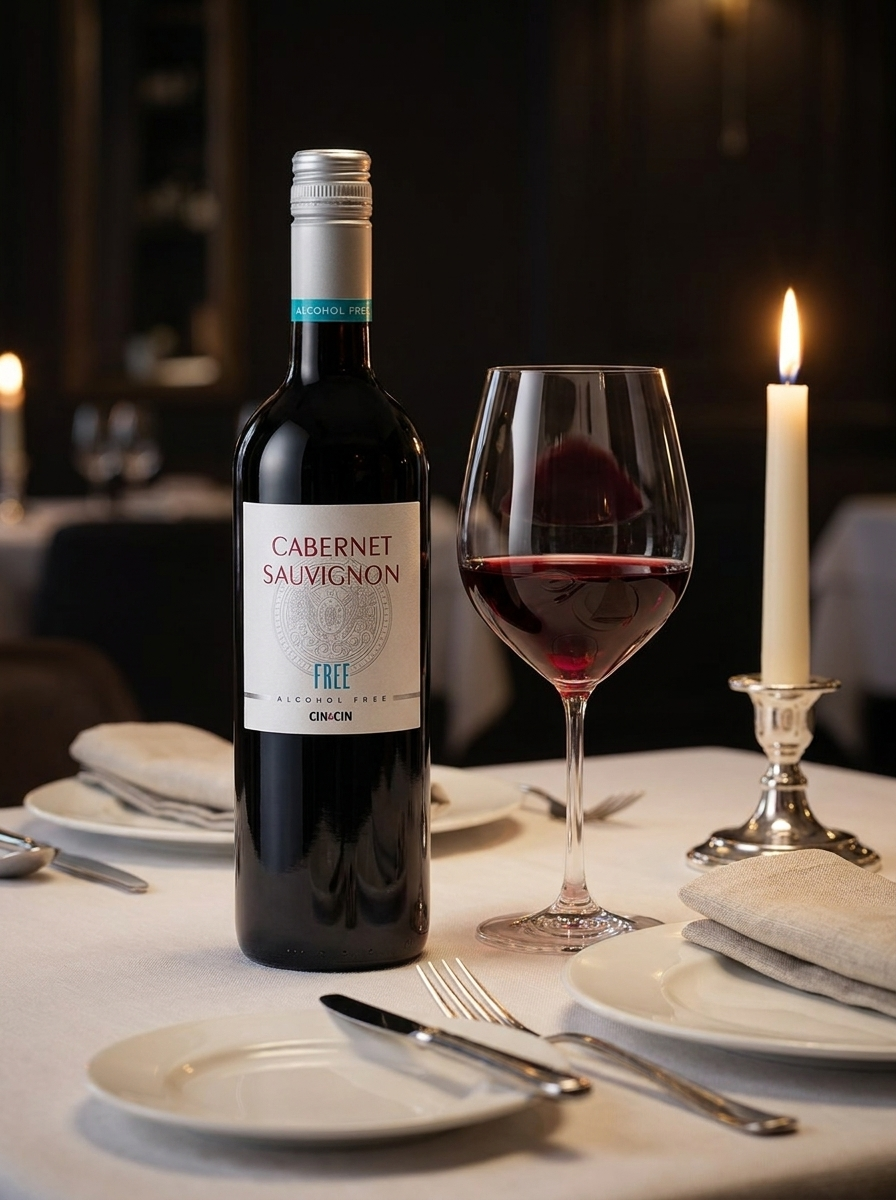 Cin&Cin FREE Cabernet Sauvignon Alcohol Free Red Wine 0.0% 750ml Cin&Cin
