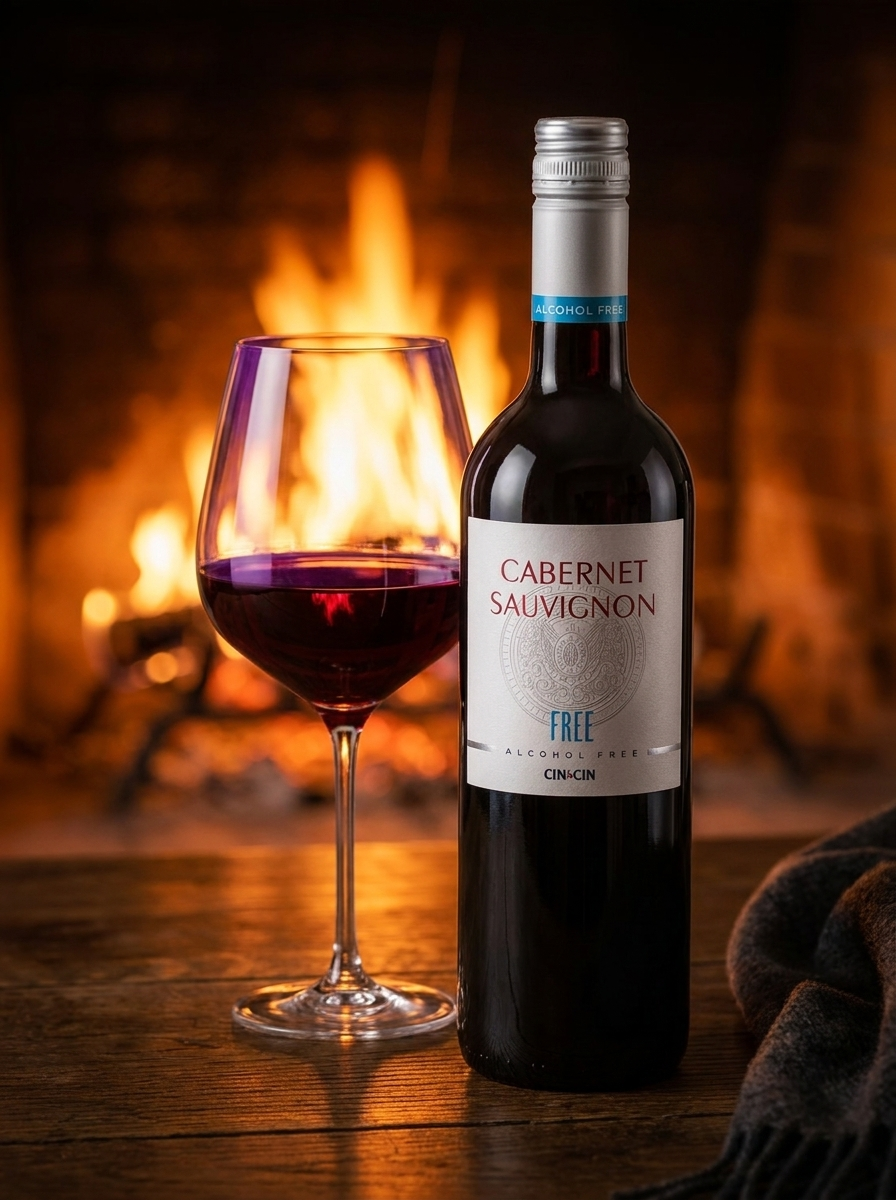 Cin&Cin FREE Cabernet Sauvignon Alcohol Free Red Wine 0.0% 750ml Cin&Cin