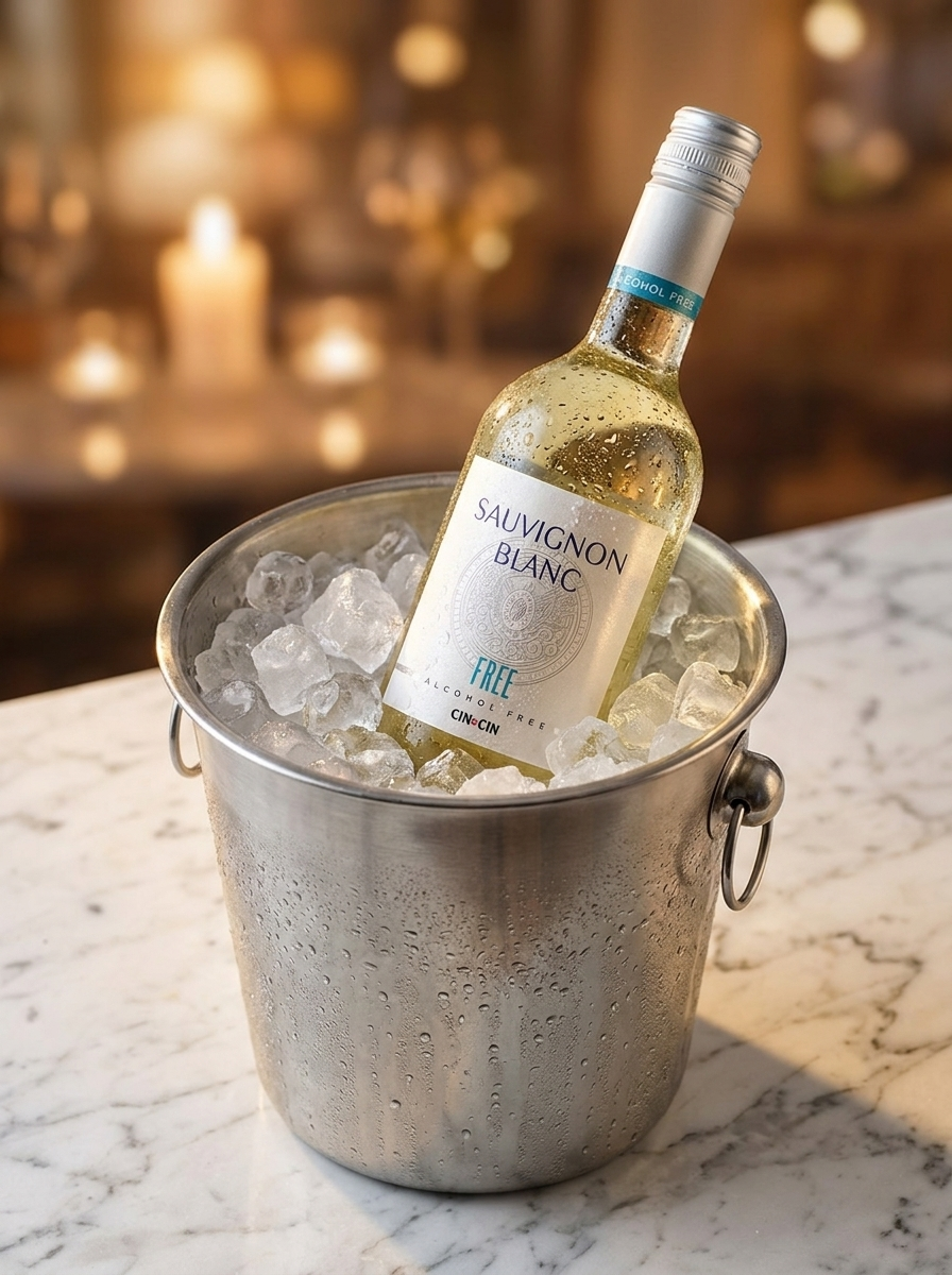 Cin&Cin FREE Sauvignon Blanc Alcohol Free White Wine 0.0% 750ml Cin&Cin