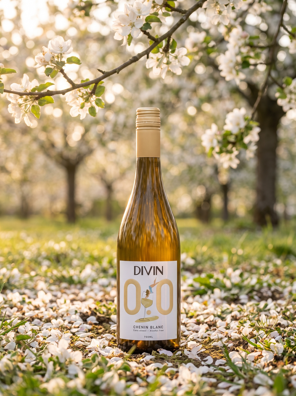 DIVIN Chenin Blanc Alcohol Free White Wine 0.0% 750ml DIVIN