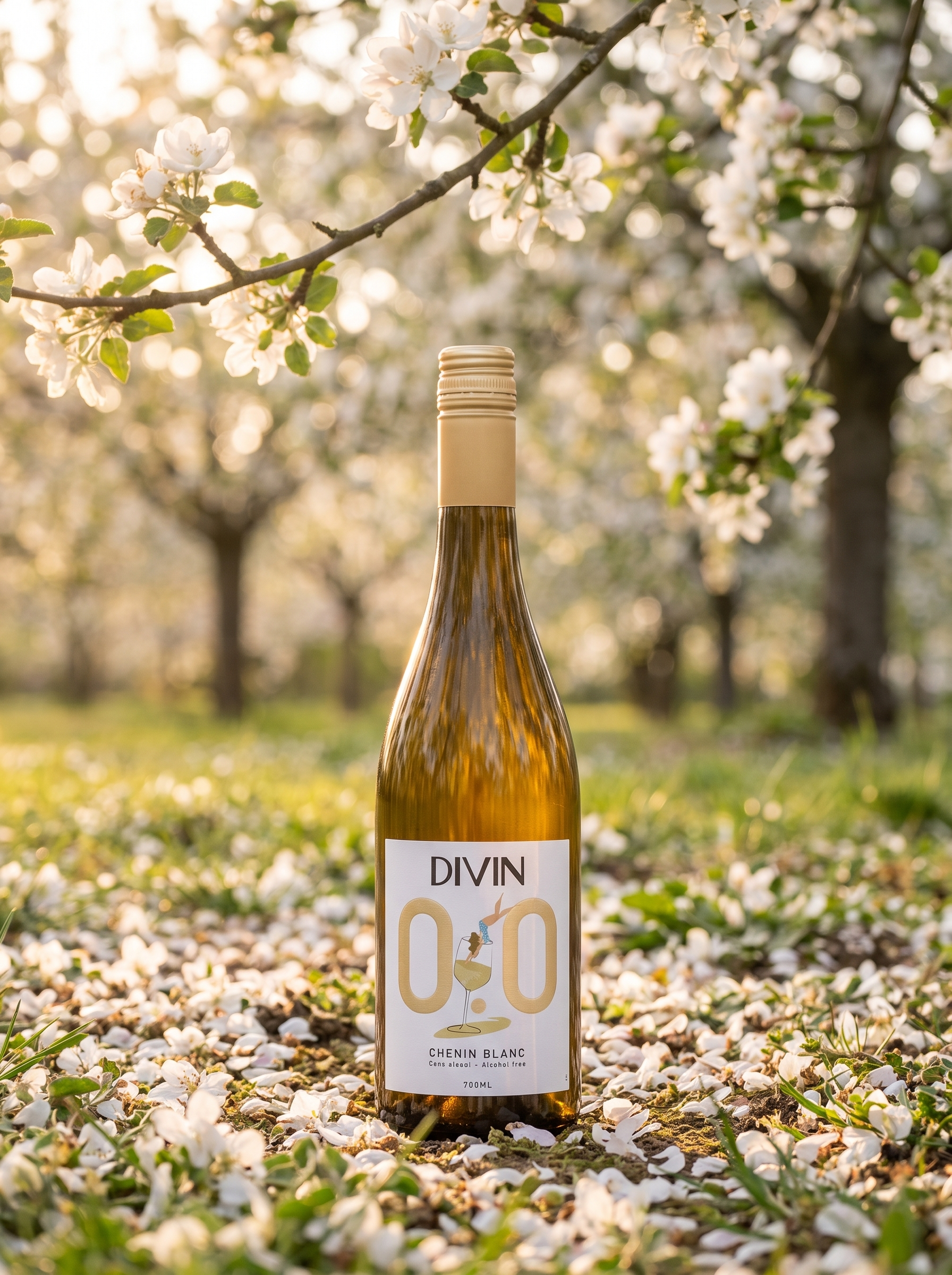 DIVIN Chenin Blanc Alcohol Free White Wine 0.0% 750ml DIVIN