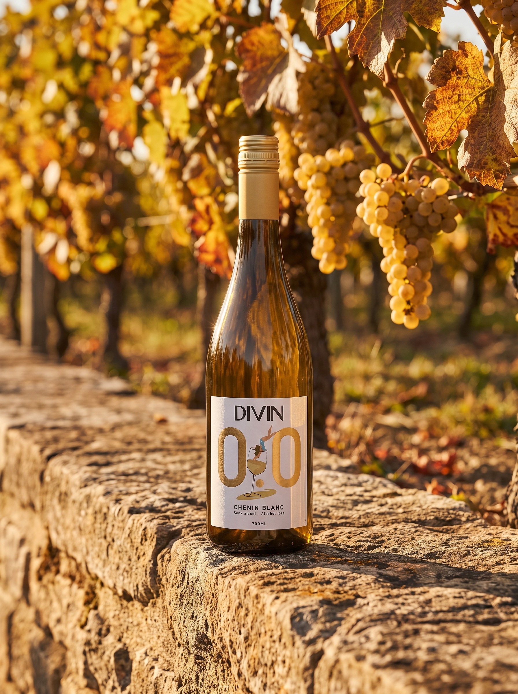 DIVIN Chenin Blanc Alcohol Free White Wine 0.0% 750ml DIVIN