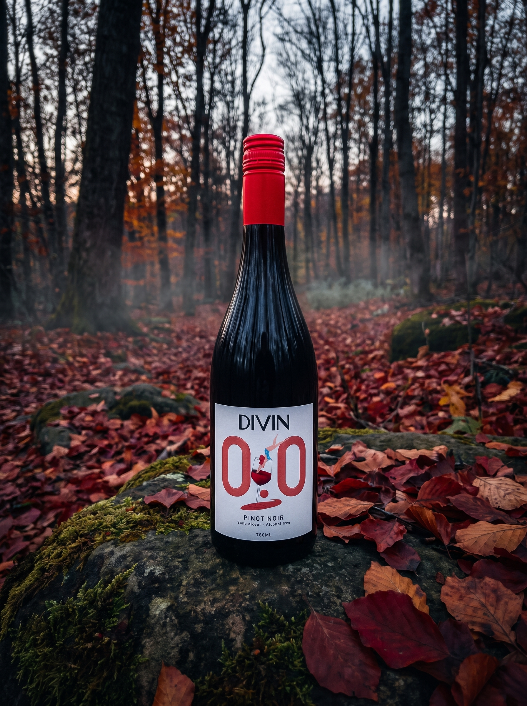 DIVIN Pinot Noir Alcohol Free Red Wine 0.0% 750ml DIVIN