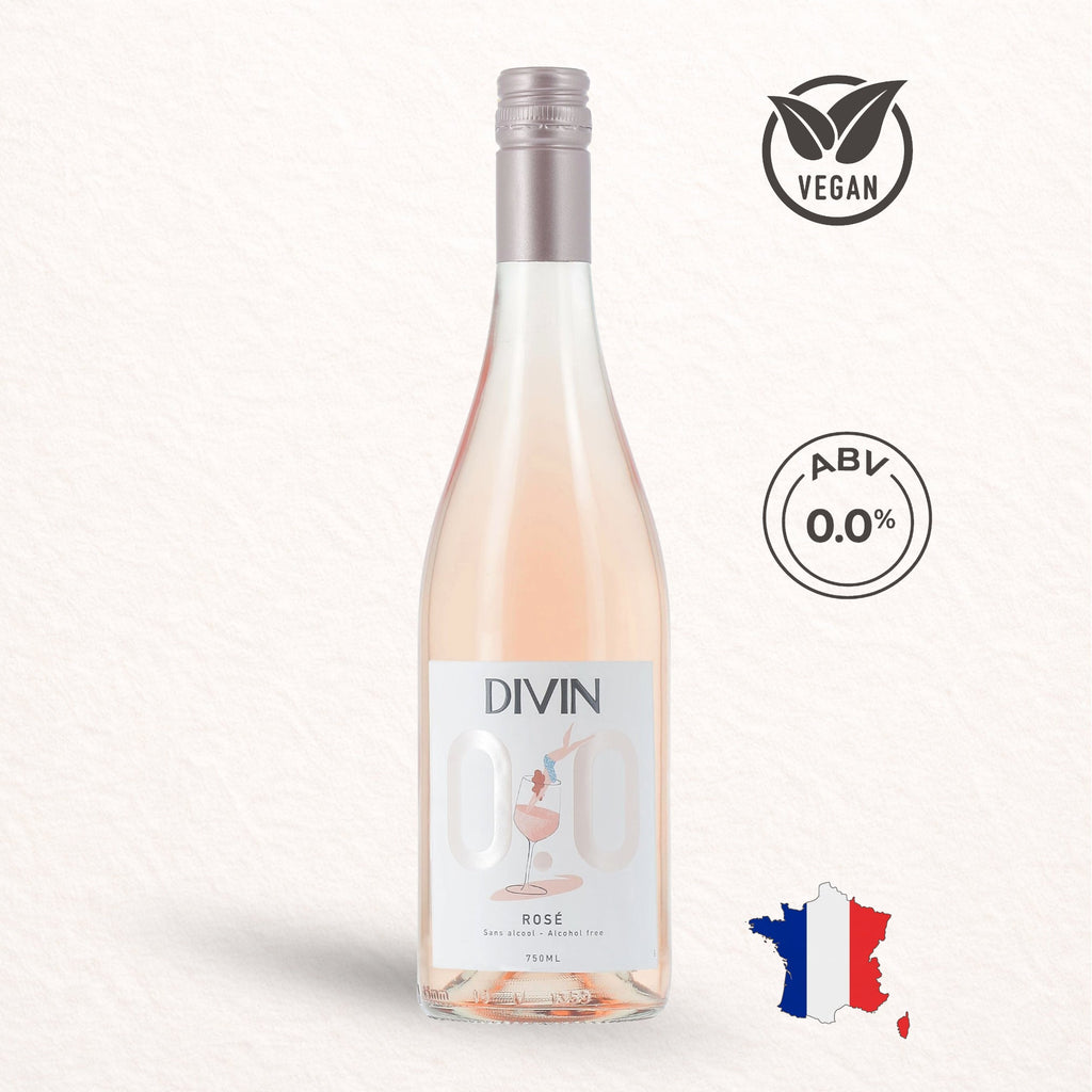 DIVIN Rosé Alcohol Free Wine 0.0% 750ml DIVIN