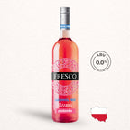 Fresco Frizzante Wild Strawberry Alcohol Free Sparkling Wine 0.0% 750ml Fresco
