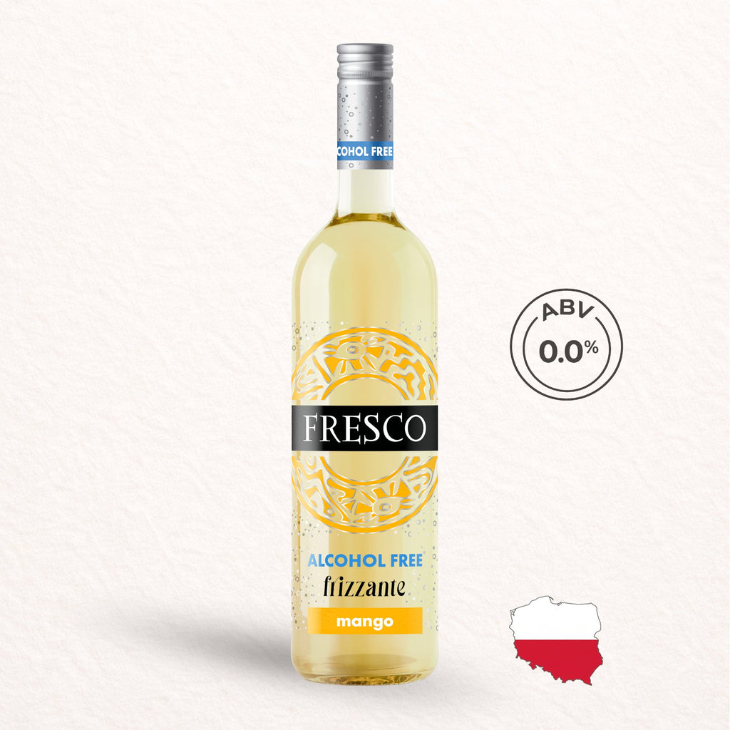 Fresco Frizzante Mango Alcohol Free Sparkling Wine 0.0% 750ml Fresco