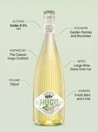 Käfer Hugo Alkoholfrei Alcohol Free Elderflower Sparkling Mocktail 750ml Käfer