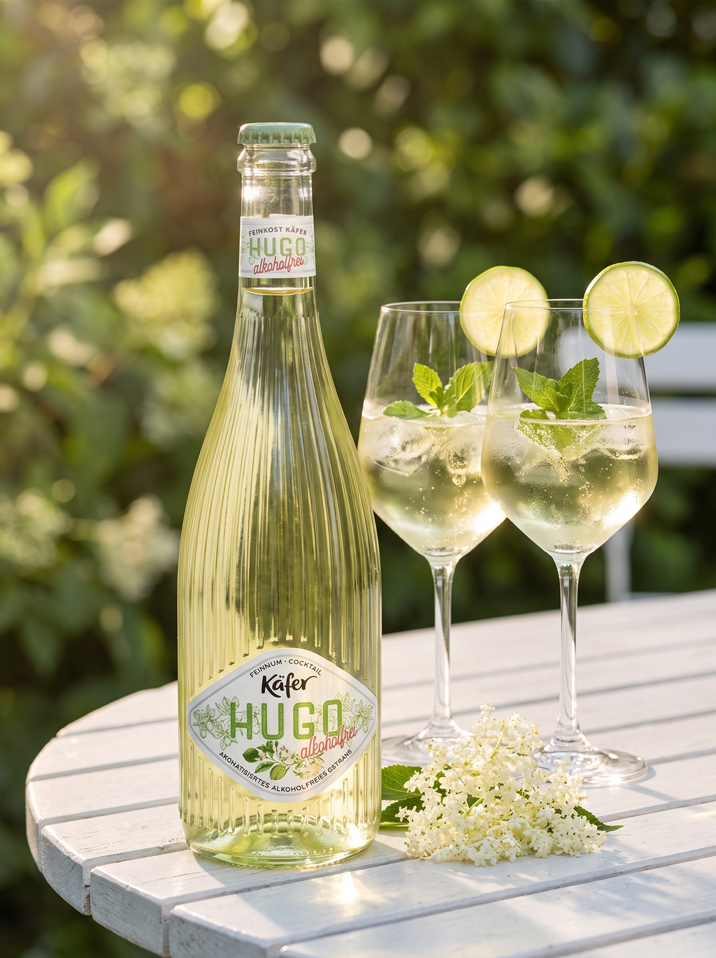 Käfer Hugo Alkoholfrei Alcohol Free Elderflower Sparkling Mocktail 750ml Käfer