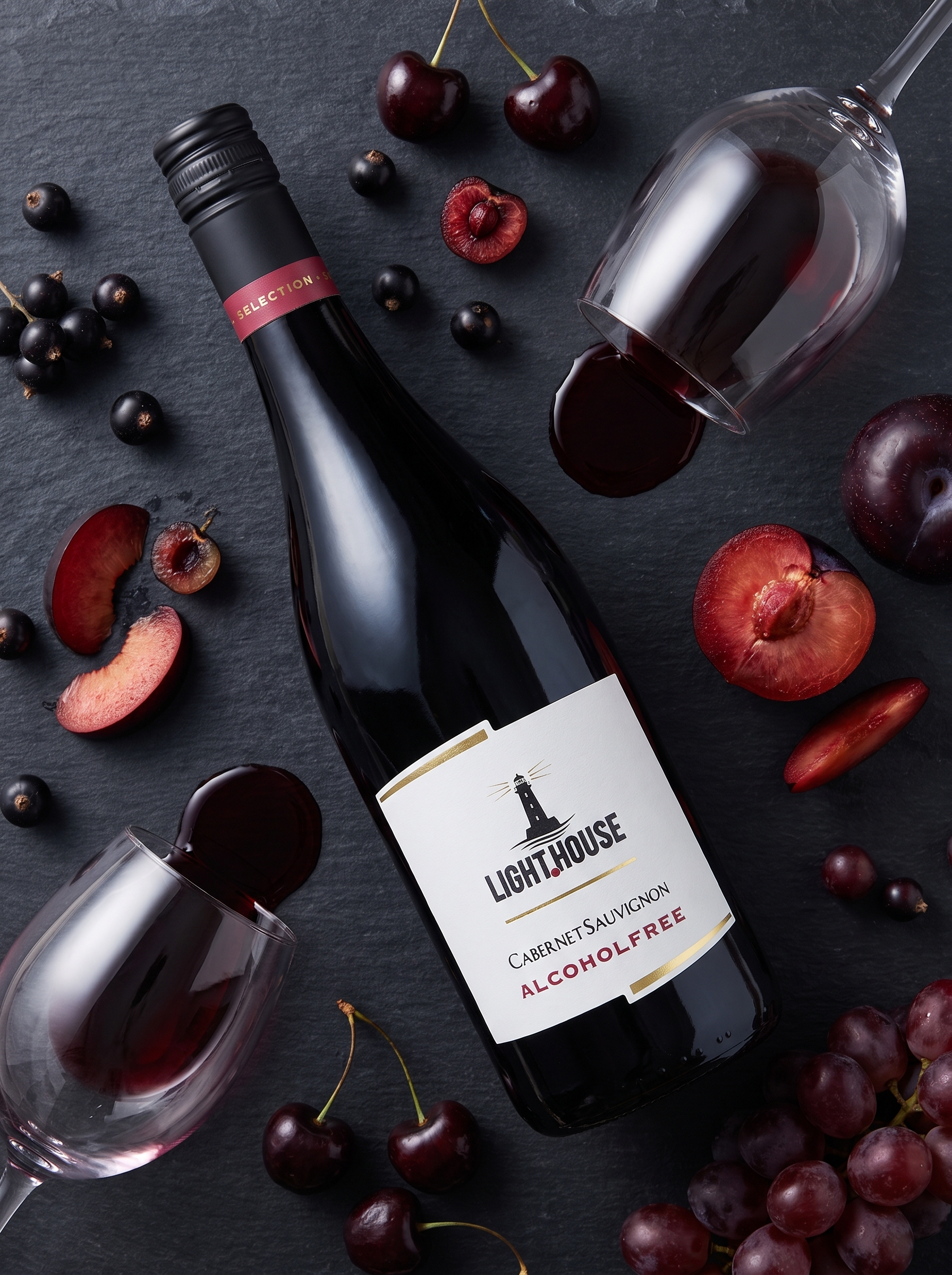 Light House Cabernet Sauvignon Alcohol Free Red Wine 750ml Light House