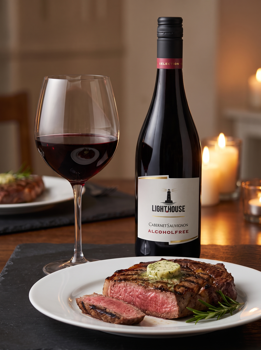 Light House Cabernet Sauvignon Alcohol Free Red Wine 750ml Light House
