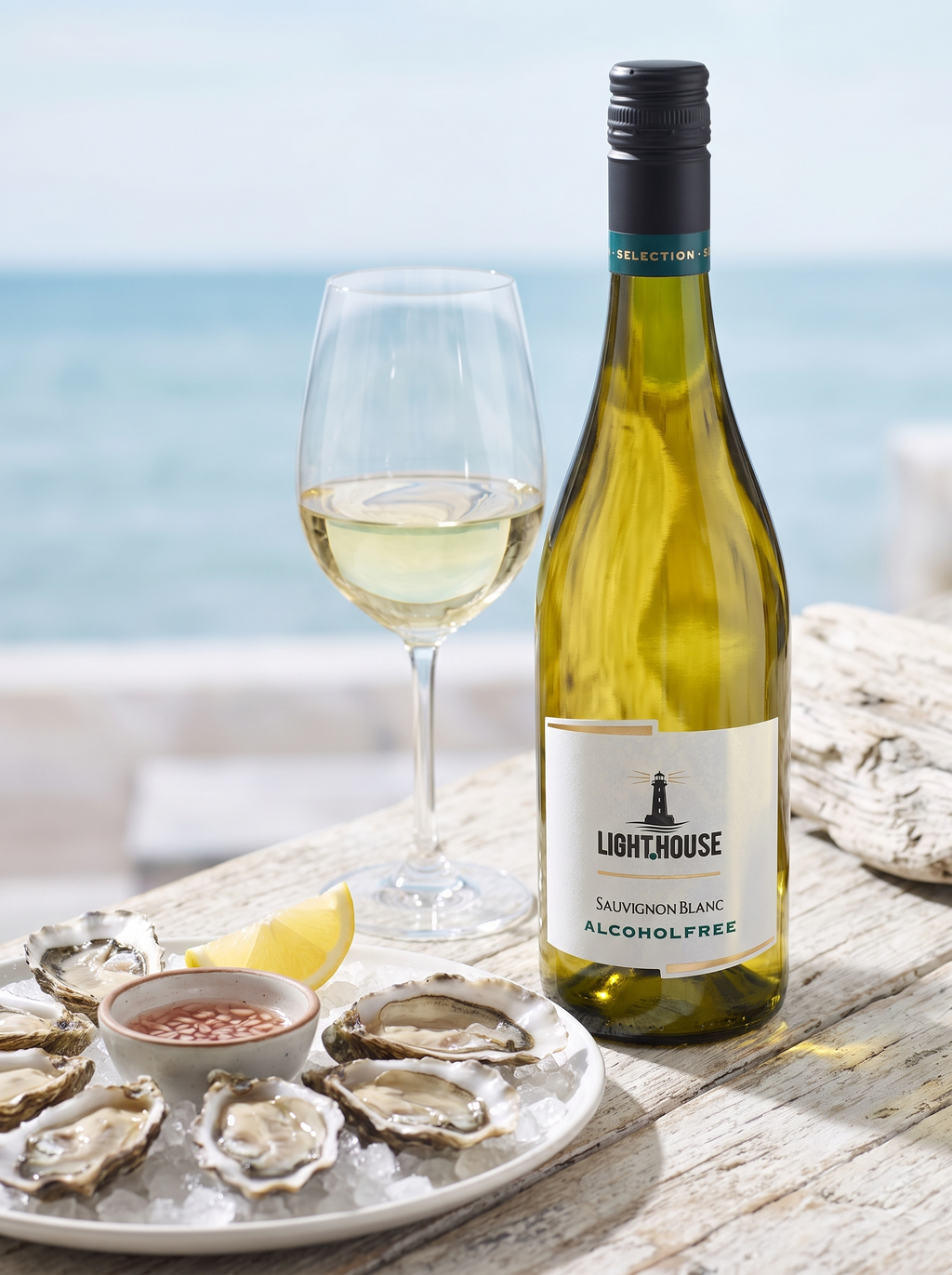 Light House Sauvignon Blanc Alcohol Free White Wine 750ml Light House