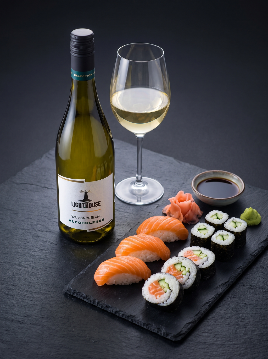 Light House Sauvignon Blanc Alcohol Free White Wine 750ml Light House