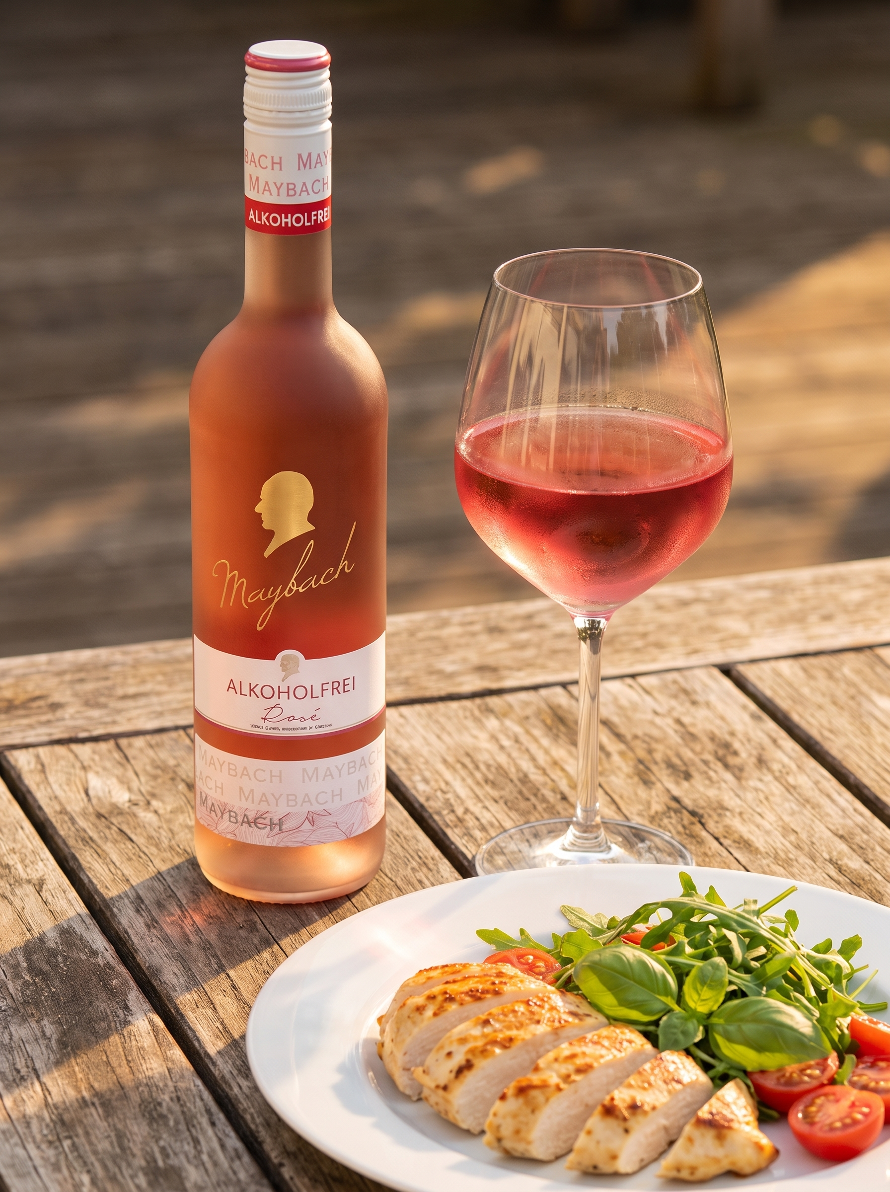Maybach Alkoholfrei Rosé Alcohol Free Rosé Wine 750ml Maybach Alkoholfrei