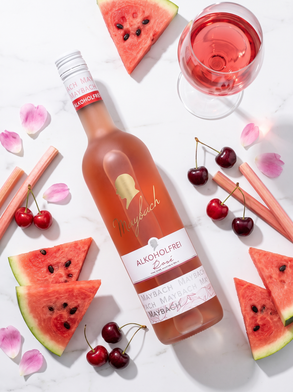 Maybach Alkoholfrei Rosé Alcohol Free Rosé Wine 750ml Maybach Alkoholfrei
