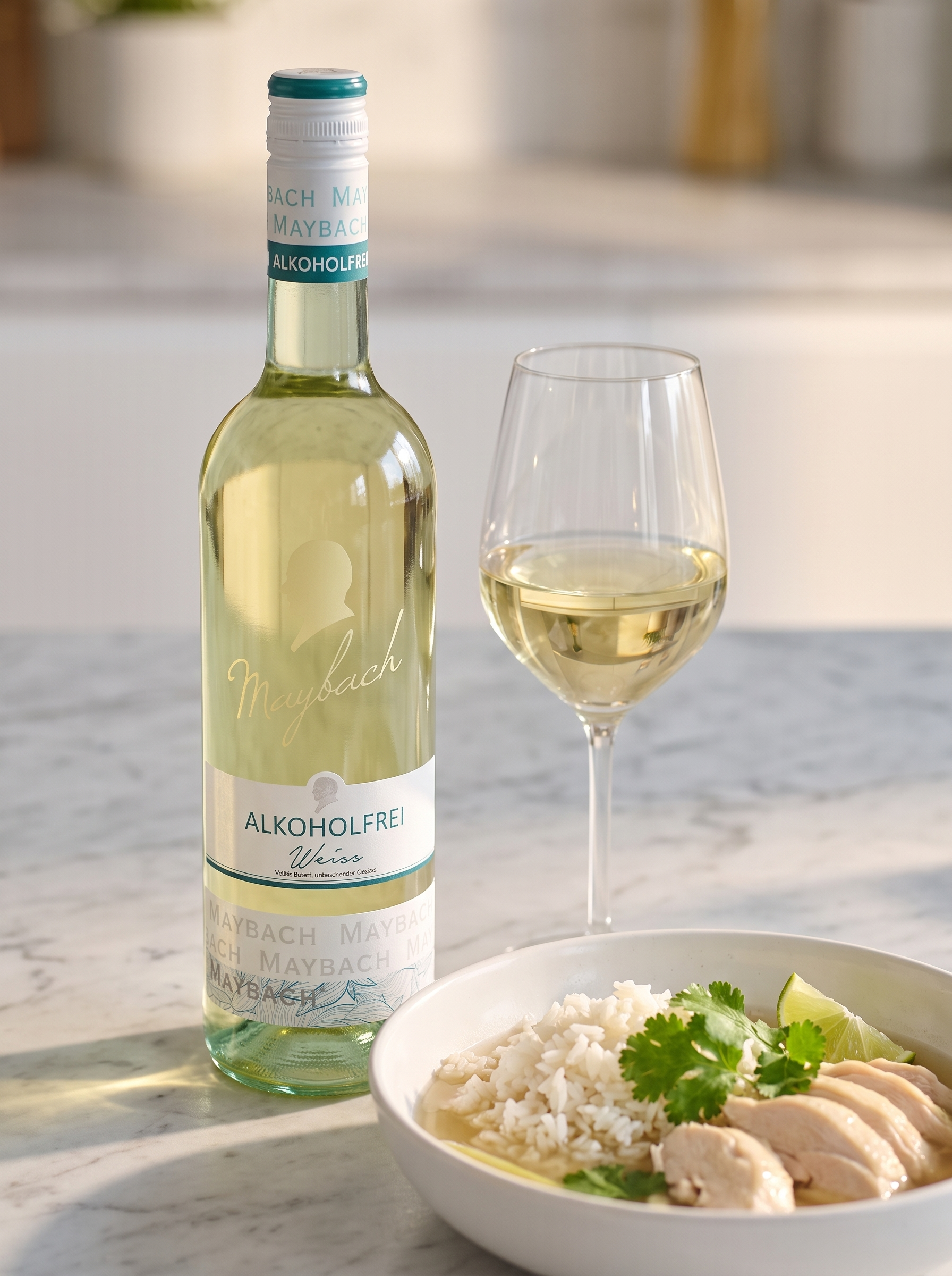 Maybach Alkoholfrei Weiss Alcohol Free White Wine 750ml Maybach Alkoholfrei
