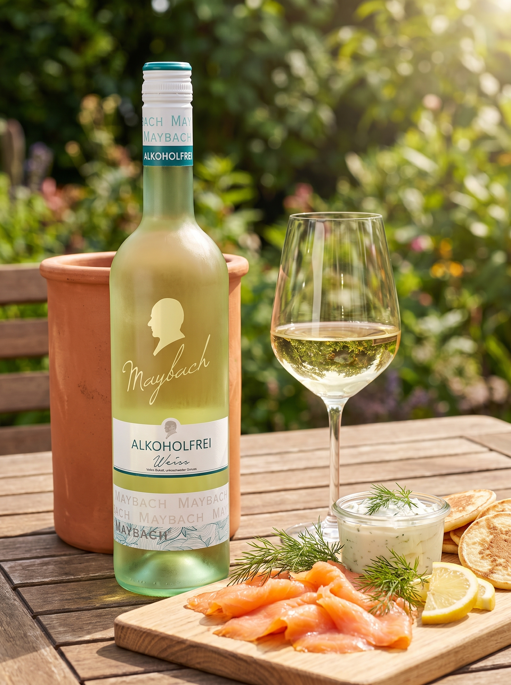 Maybach Alkoholfrei Weiss Alcohol Free White Wine 750ml Maybach Alkoholfrei