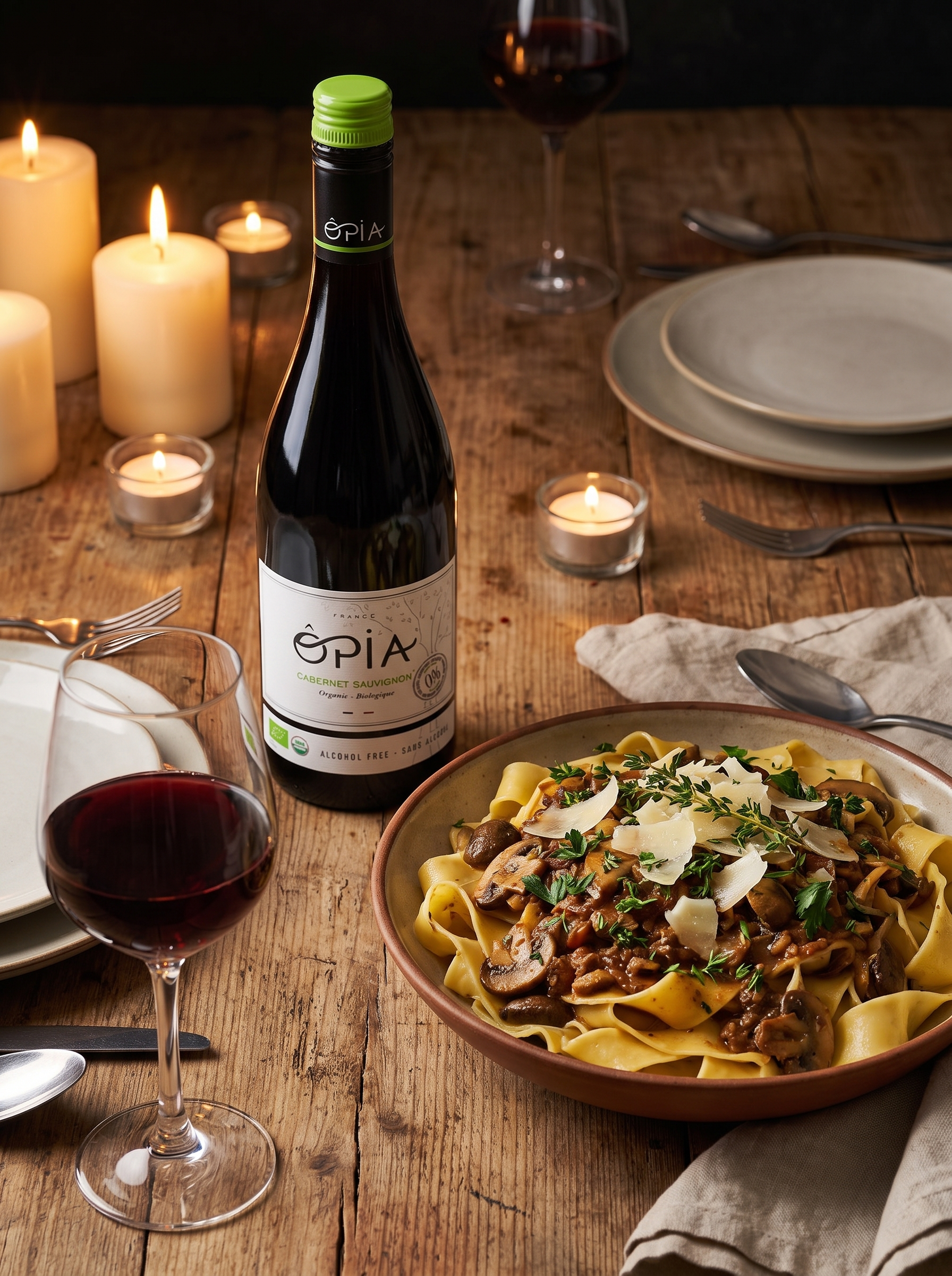 ÔPIA® Cabernet Sauvignon Halal Alcohol Free Red Wine 0.0% 750ml OPIA
