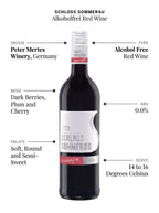 Schloss Sommerau Alcoholfrei Alcohol Free Red Wine 0.0% 750ml Schloss Sommerau