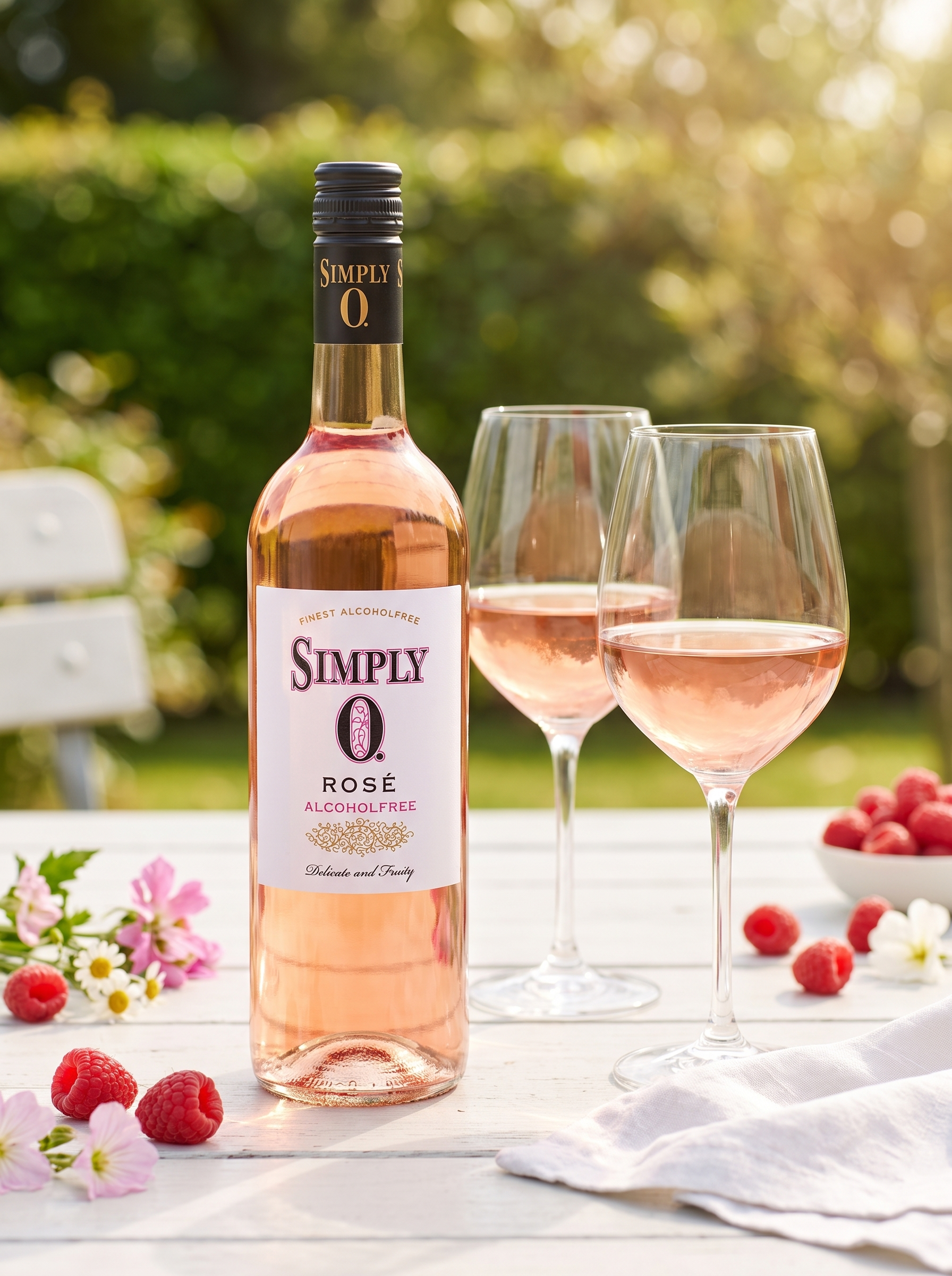 Simply 0 Alcohol Free Rosé Wine 750ml Simply 0