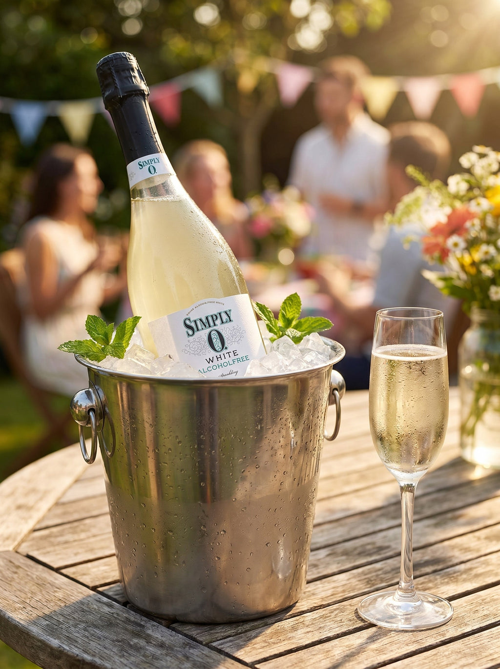 Simply 0 Alcohol Free White Sparkling Wine 750ml Simply 0