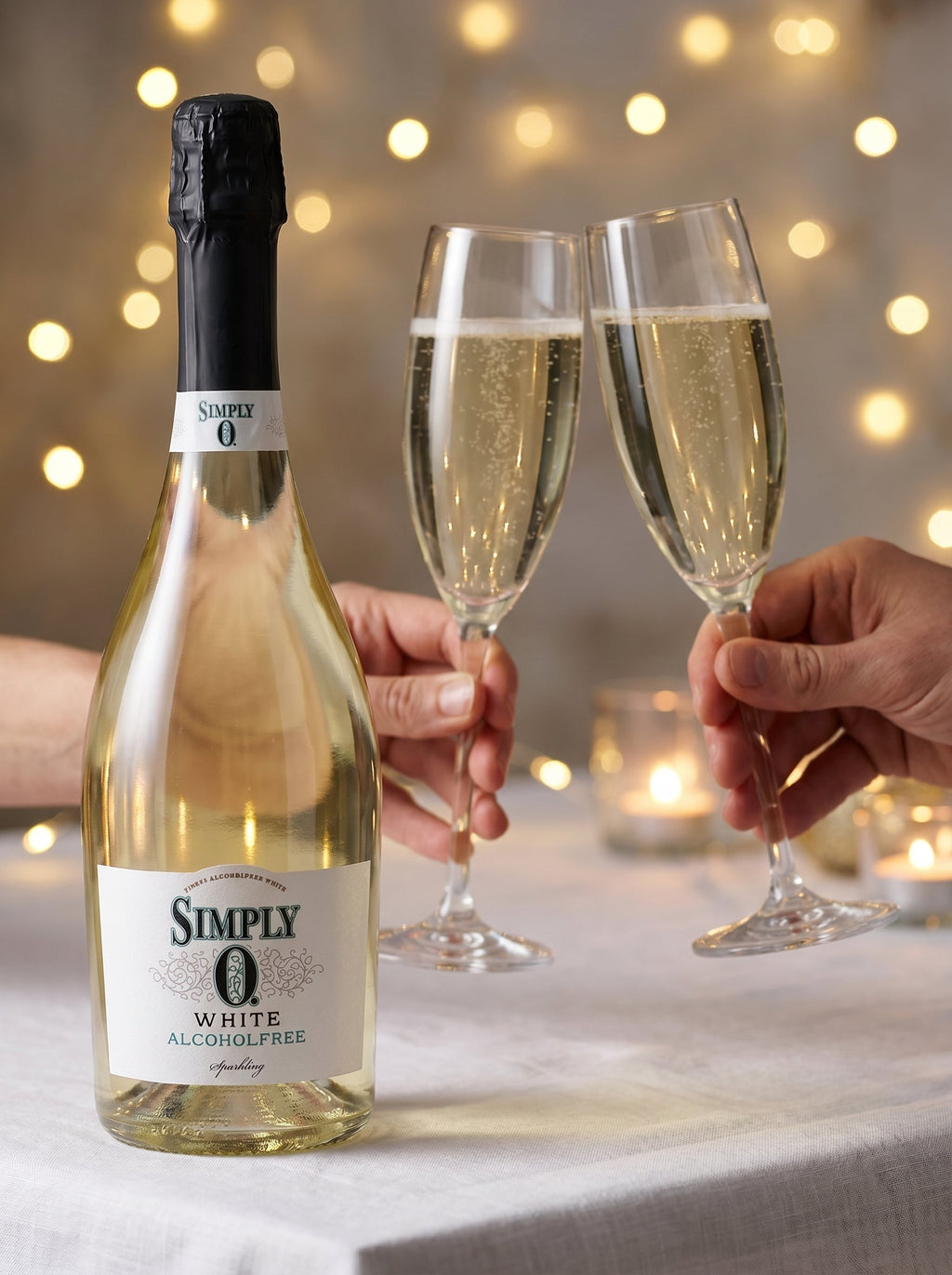 Simply 0 Alcohol Free White Sparkling Wine 750ml Simply 0