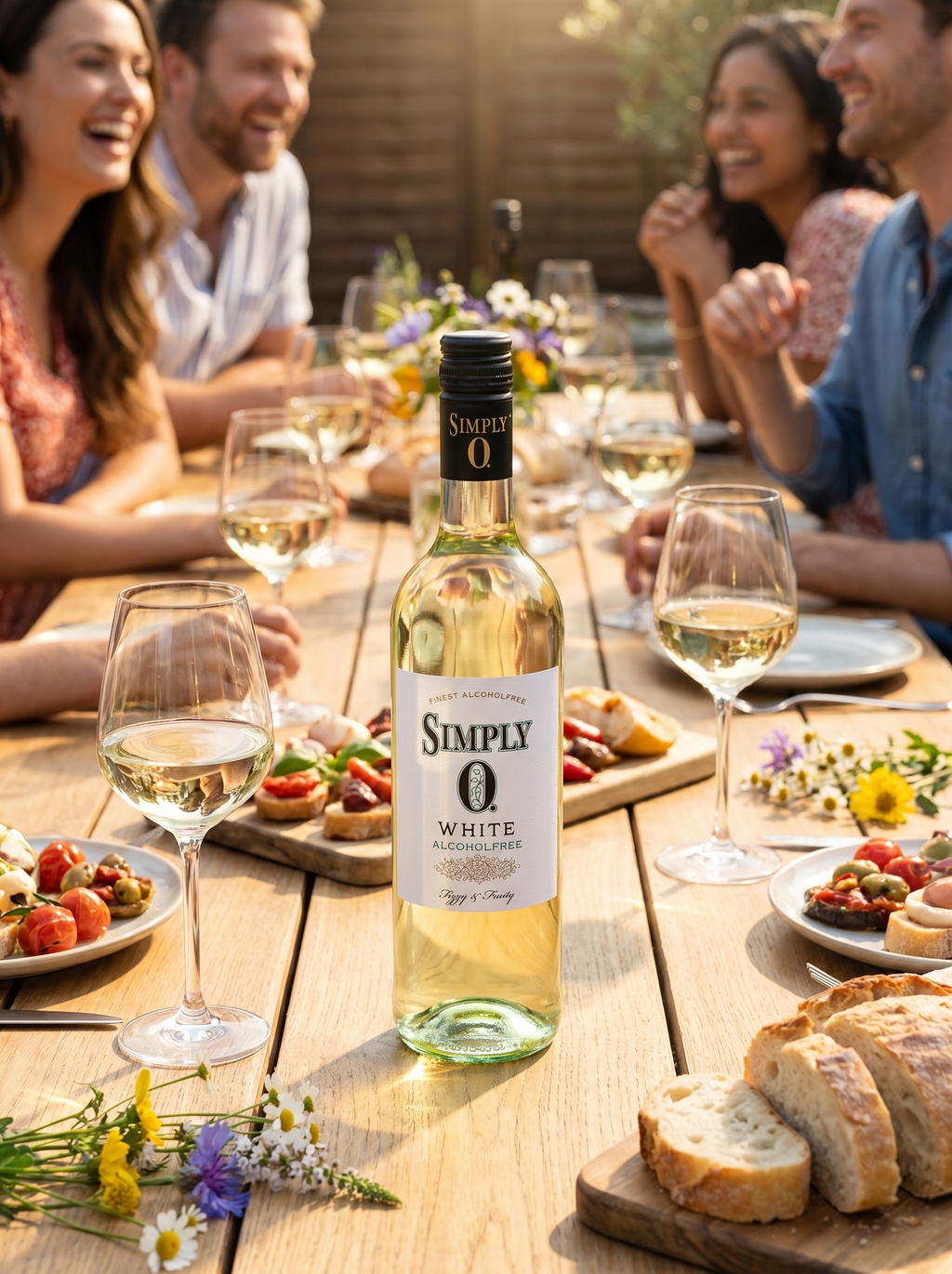 Simply 0 Alcohol Free White Wine 750ml Simply 0