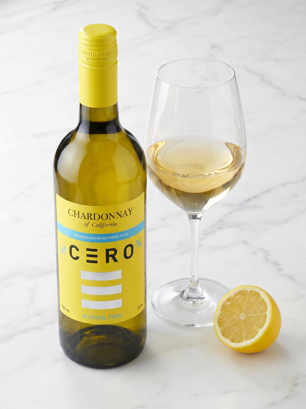 Cero Chardonnay Alcohol Free White Wine 0.0% 750ml Cero