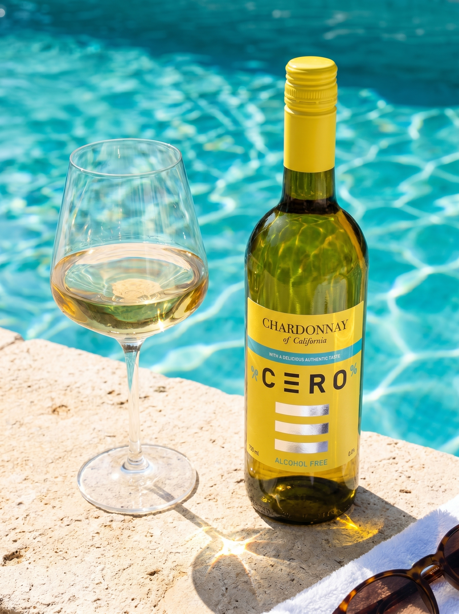 Cero Chardonnay Alcohol Free White Wine 0.0% 750ml Cero
