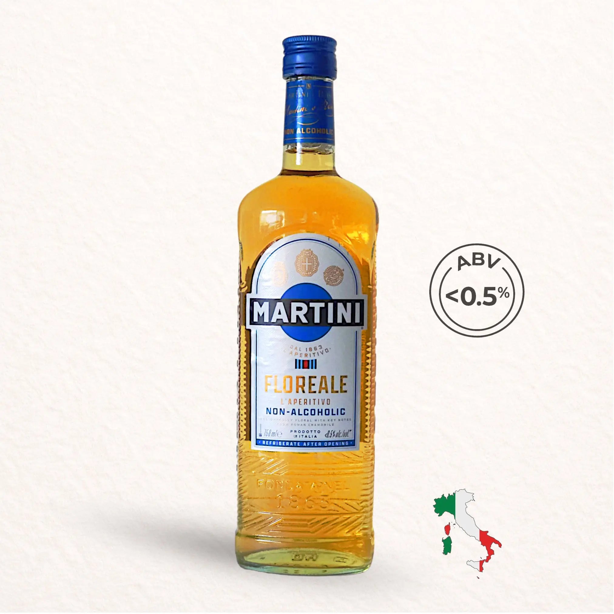 Alcohol-Free  Martini Floreale L'Aperitivo ABV <0.5% No&Low Drinks