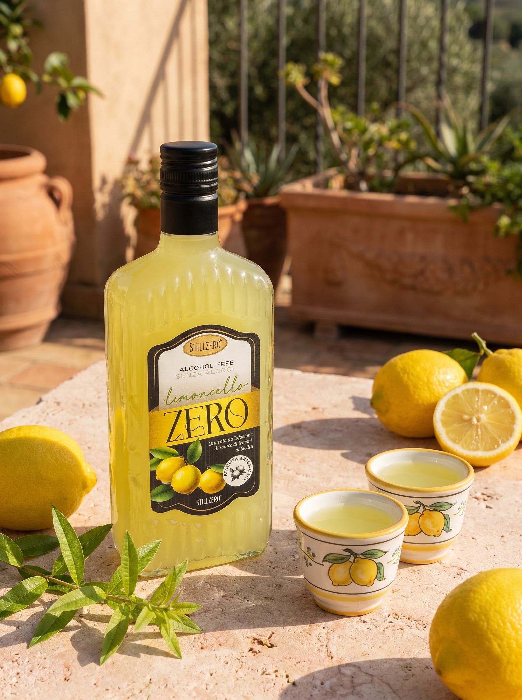 Stillzero Limoncello ZERO Alcohol Free Italian Digestif 0.0% 700ml Stillzero
