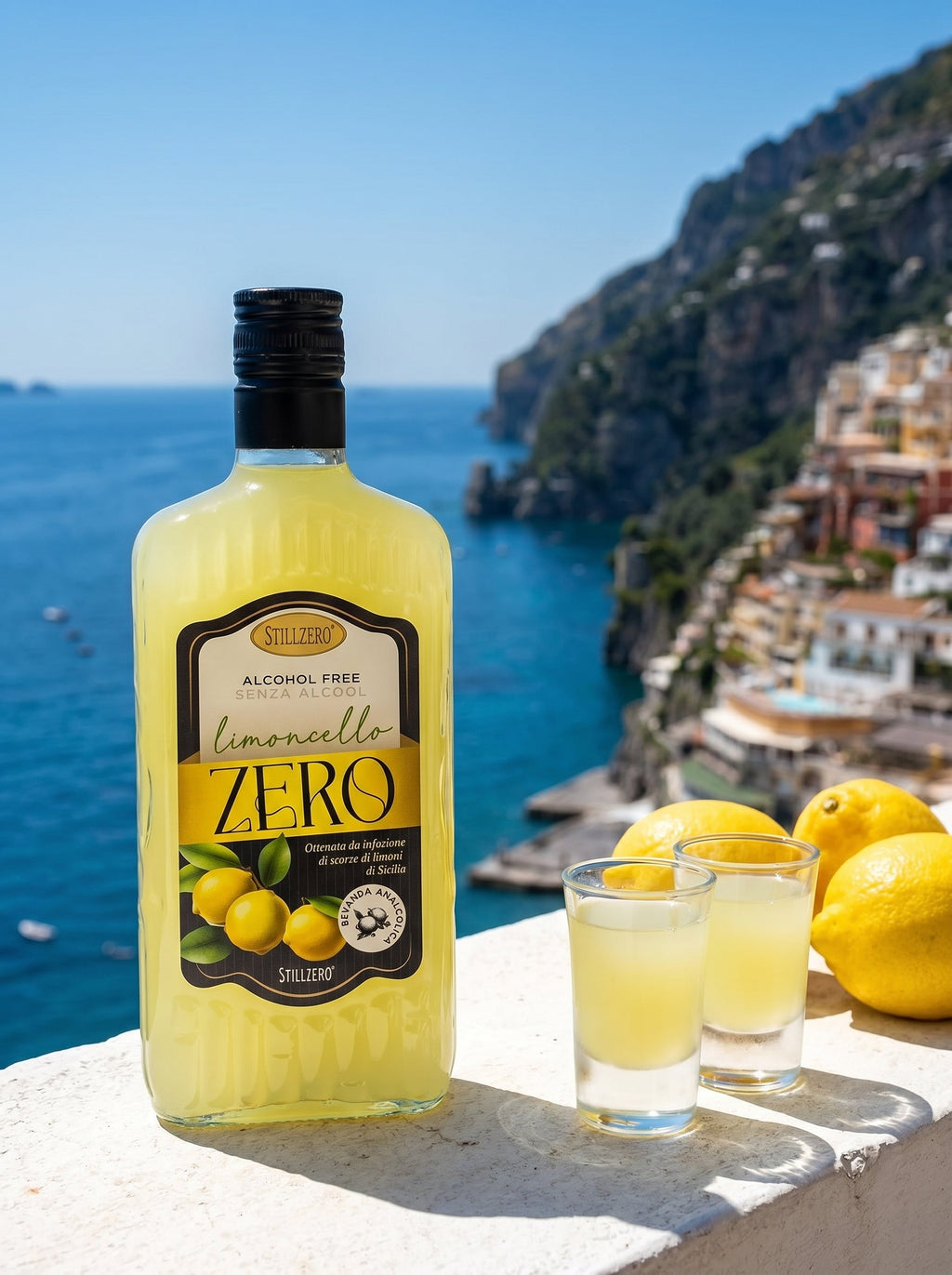 Stillzero Limoncello ZERO Alcohol Free Italian Digestif 0.0% 700ml Stillzero
